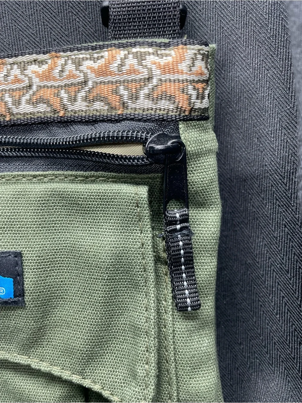 KAVU Keeper Cotton Canvas Crossbody/Sling Travel Bag